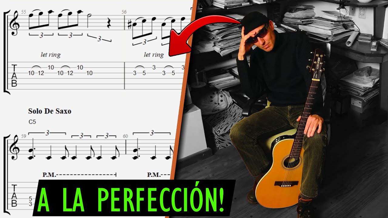 Un Pacman en el Savoy || COVER GUITARRA TABLATURA ACORDES HD || Patricio Rey Indio Solari