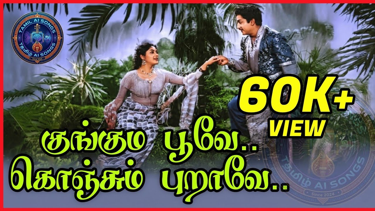 குங்கும பூவே கொஞ்சும் புறாவே | Kunguma poove | Ai tamil song | Latest Tamil Ai Song 
