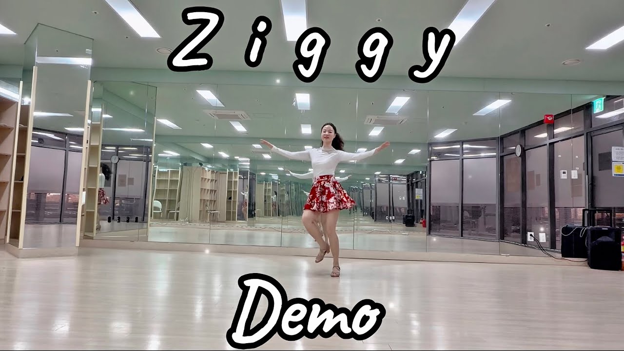 [Absolute 초급] Ziggy | Line Dance Demo | Absolute Beginner | 첫수업 추천곡 | 구자림 라인댄스