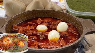 HOW TO MAKE THE BEST TUO ZAAFI STEW | HOW TO MAKE AYOYO SOUP | GHANA TUO ZAAFI RECIPE | TZ RECIPE