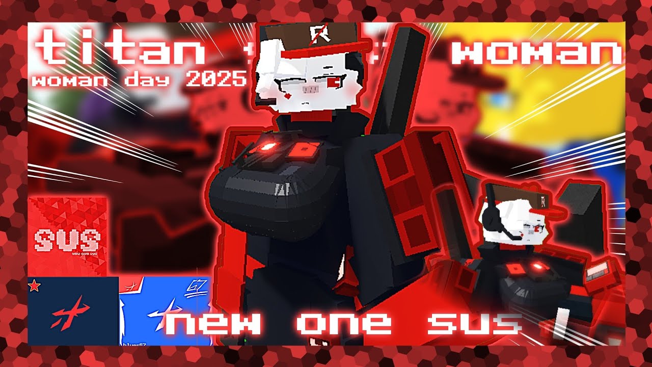 titan guest woman l like a sus 😏l build a boat for ( woman day 2025 )