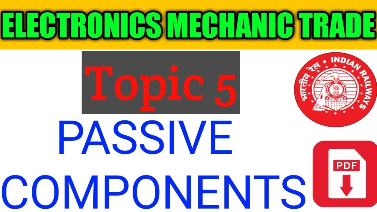 ELECTRONICS MECHANIC for railways