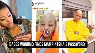 Babes Wodumo Unlocks Mdanintshas Phone And Finds This   South African News Fm