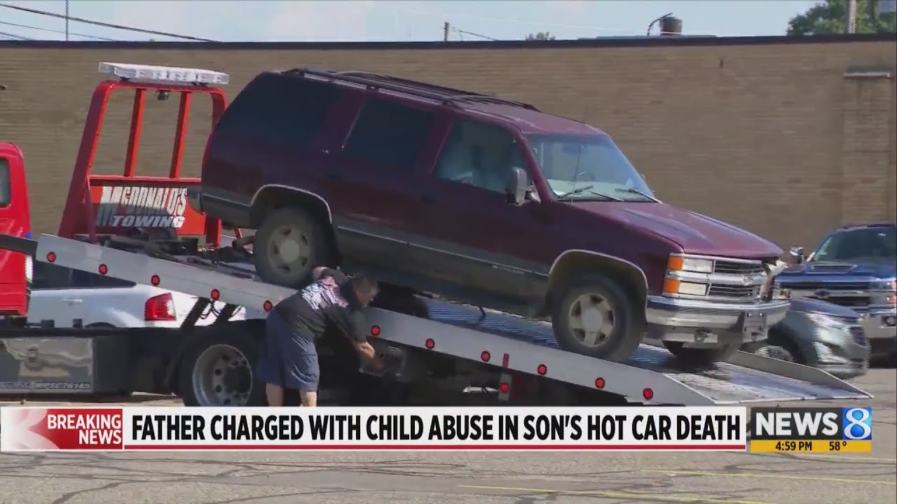 Father charged in toddler's hot car death near Vicksburg - YouTube