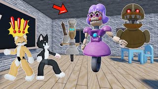 Tom Dan Ginger Kabur Dari Sekolah Robot SERAM! = Roblox Tom Ginger