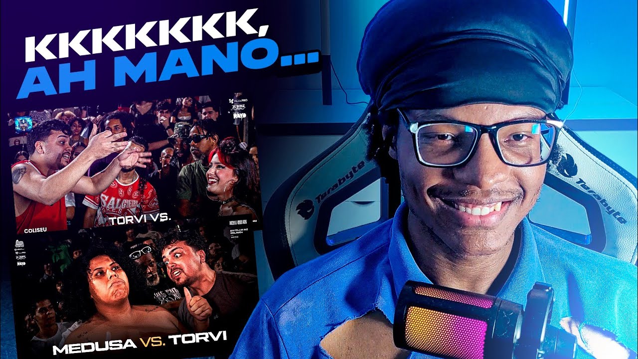 (SEMPRE ELE! 😂😂) TORVI X MEDUSA | (DEU EM CIMA?) TORVI X JUH ALTÃO | React | BATALHA DO COLISEU