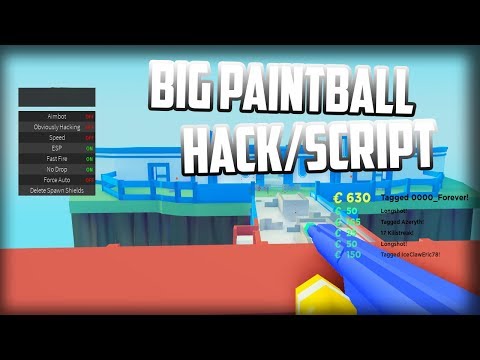 Big Paintball Hack Script Working Roblox Youtube