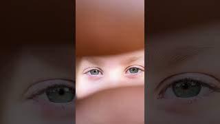 This trend is so beautiful. Absolutely love my kid’s eyes. 💚💙🤎