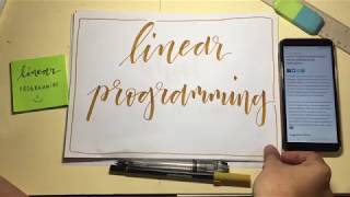 LINEAR PROGRAMMING | Math in the Modern World final project