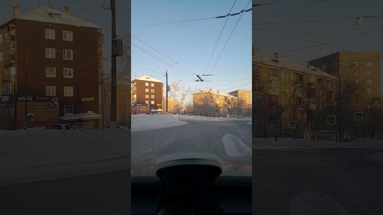 Какая, думаете, была дорога в Центральном районе Братска 24 января? Смотрите 