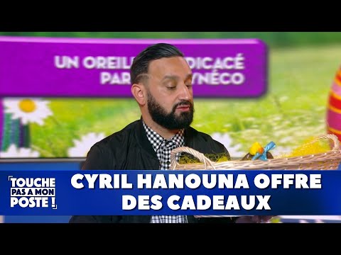 Cyril Hanouna offre des cadeaux aux chroniqueurs