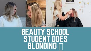 Trendy Blonde With Depth