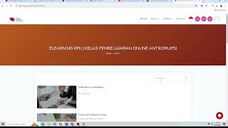 Panduan Pendaftaran E Learning Pemahaman Gratifikasi KPK RI