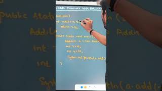 Java: Parameters vs Arguments 🔥 | #java #shorts #learnjava #codingtips #codewavesolution #amanpandey