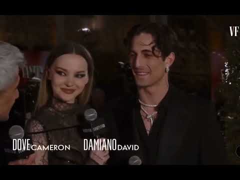 Damiano David and Dove Cameron interview 02/03/2025