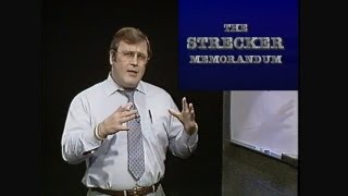 The Strecker Memorandum - Dr. Robert B. Strecker - DVD Quality
