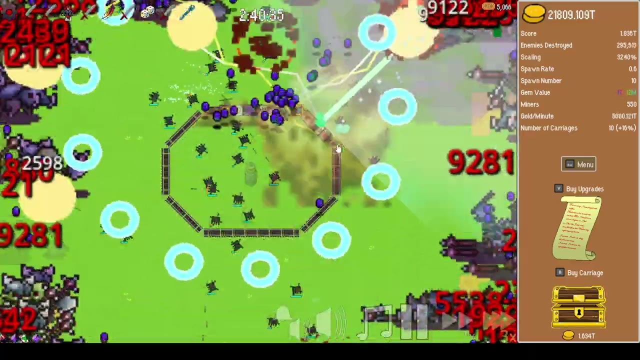 All Aboard! The Train Defense Express - Hard Mode 2h - 3h:30