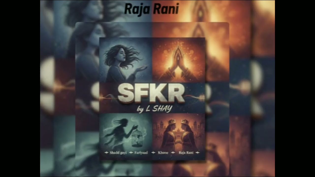 Raja Rani – L-SHAY | Official Music Visualizer | SFKR EP | Love Story Rap