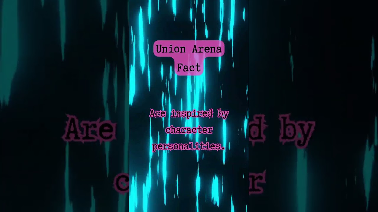 #UnionArenaTCG
