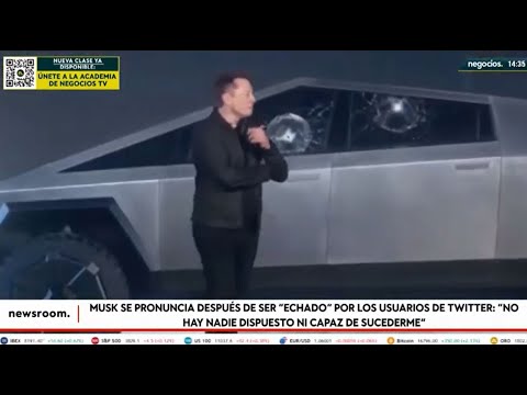 Musk se pronuncia tras ser "echado" de Twitter: "No hay nadie dispuesto ni capaz de sucederme"