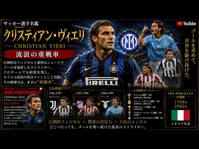 クリスティアン・ヴィエリ/クラブを転々とし結果を残し続けてきた