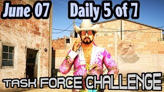 Task Force Challenge :: June 07 :: Daily 5/7 🞔 No Commentary 🞔 Ghost Recon Wildlands 🞔 El Boquita