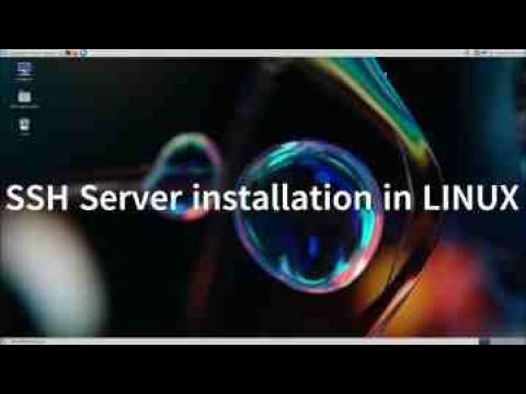 SSH Server Installation in LINUX