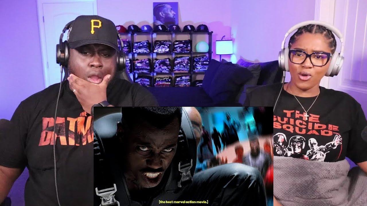 Kidd and Cee Reacts To the coldest Marvel Movie EVER (Blade)