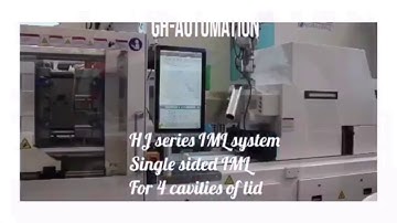 IML-4 cavity of lid(IMM machine, robot, mold)