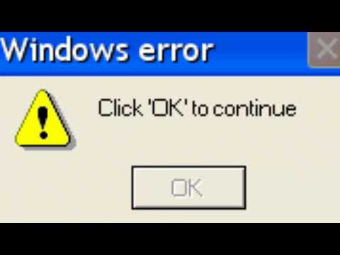 Funny Windows Error Messages