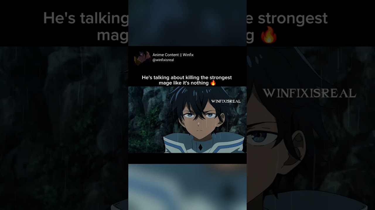 He's talking about killing the strongest mage like it's nothing