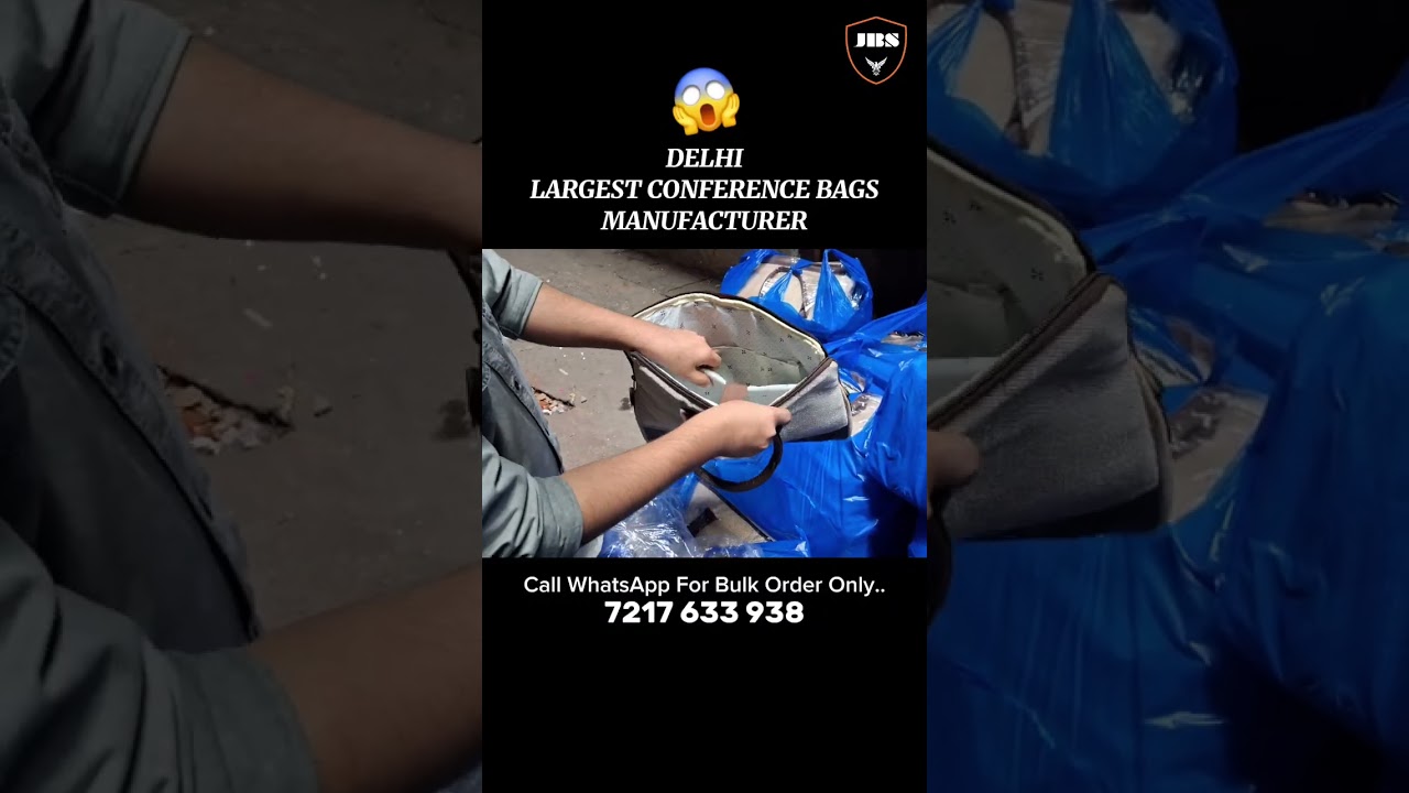 Conference bag manufacturer in Delhi | कॉन्फ्रेंस बाग मैन्युफैक्चरर 