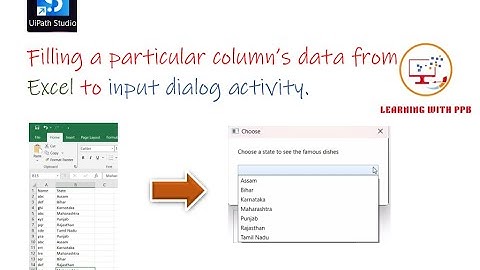 Filling a particular column