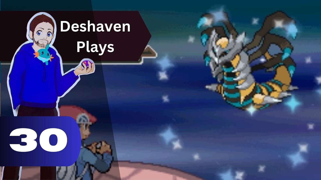 Shiny hunting Giratina in original Platinum