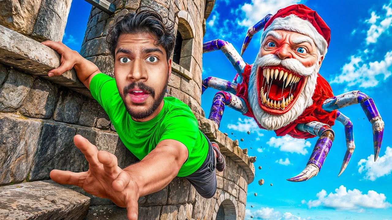 Can i Climb The Scary Gugu Gaga Tower in Roblox!!