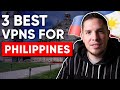 3 Best VPNs for Philippines in 2022 (Fastest & Cheapest) 🎯
