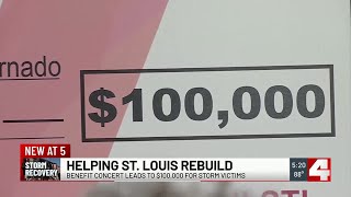 Thousands donated to tornado victims from benefit concert