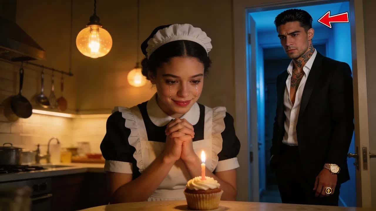 Poor Maid Was Celebrating Her Birthday Alone in the Kitchen— Then Mafia Boss Said ＂Bring Her t
