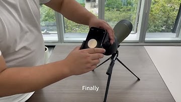 Spotting Scope Smartphone Adapter | Easy Setup Tutorial & Review #gosky  #amazonfinds #outdoors