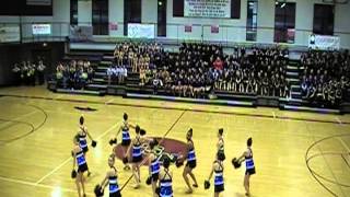 Olathe Northwest 2012-2013 Raven Junior Varsity Dance Team Pom Routine
