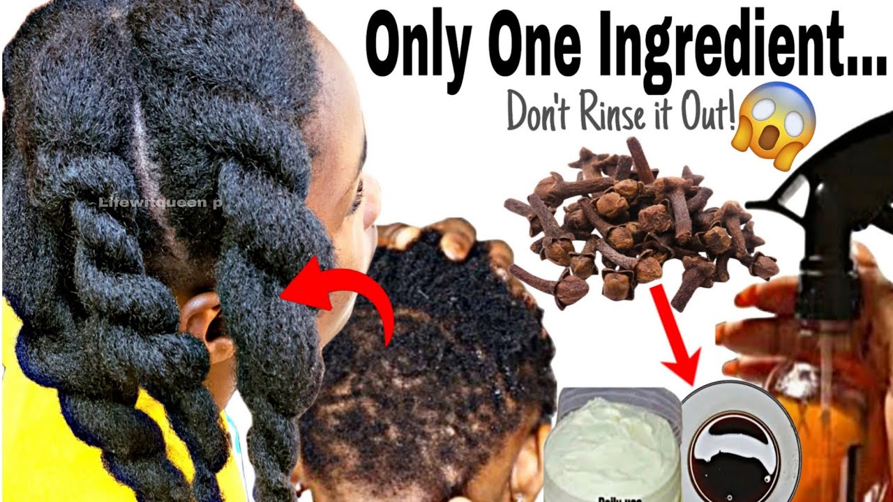 No Jokes! 3 ways I used CLOVES for MASSIVE hair growth| Use Cloves to grow your hair Extreme fast!