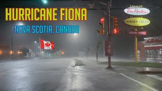 HURRICANE FIONA - Nova Scotia, Canada - September 23, 2022