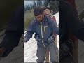 sking in kashmir | full of snow