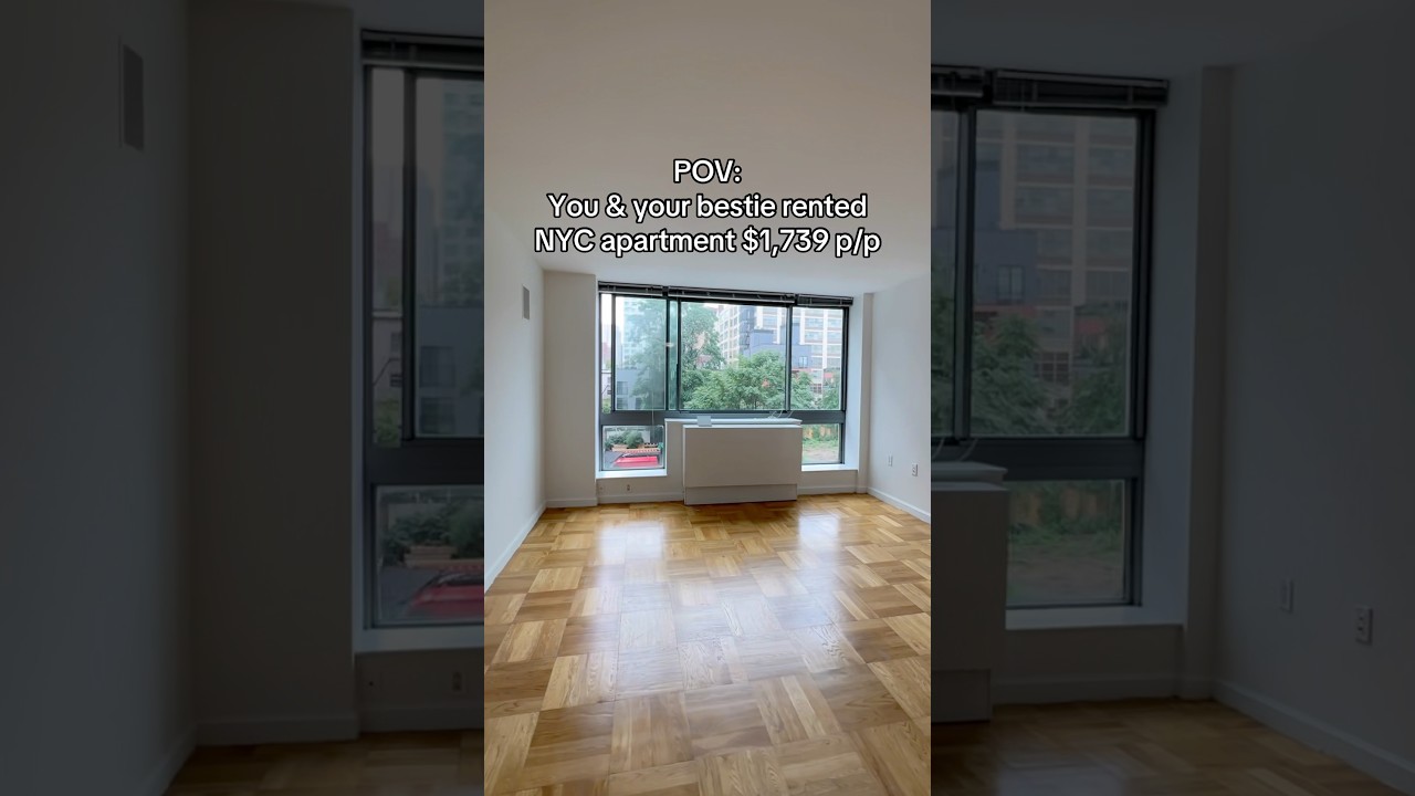 Нашла лучшую квартиру в Нью-Йорке для проживания с соседями!