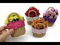 DIY Miniature Craft - Mini Flower Basket Bag