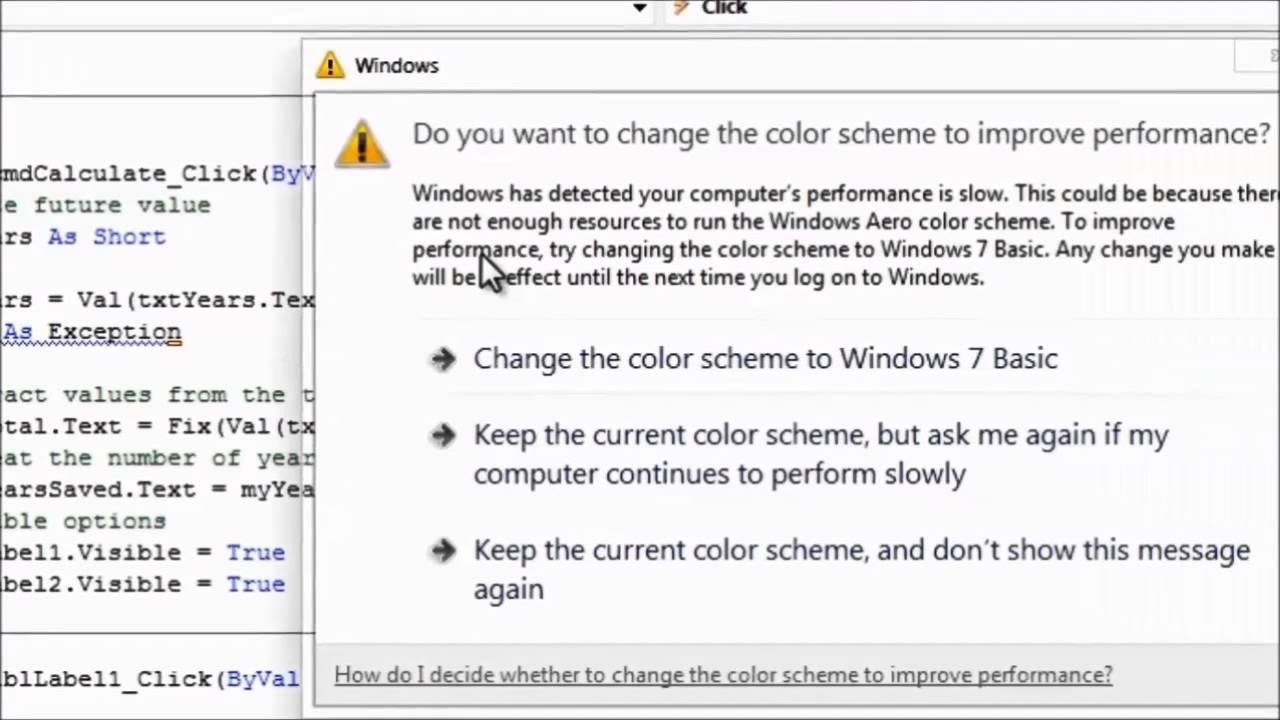 Try/Catch function Visual Studio 2008 - YouTube