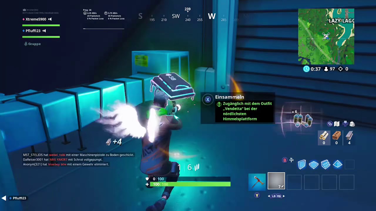 Fortnite Fortbyte #38( VENDETTA benötigt )