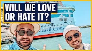 Boarding OUR FIRST EVER Carnival Cruise - We were SURPRISED!