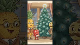 [Veggie Stories] Little Fruits Spark the First Tree Lights | Fruit History Full Episode