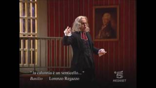 Lorenzo Regazzo, &quot;La calunnia è un venticello&quot;, Il barbiere di Siviglia, Venice 2010